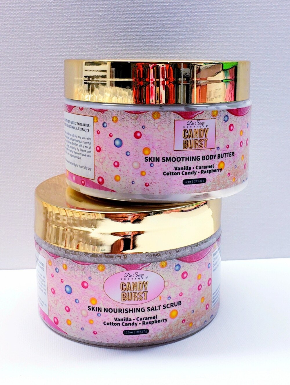 De Soap Boutique CANDY BURST Exotic - Skin Smoothing Body Butter, 10 oz